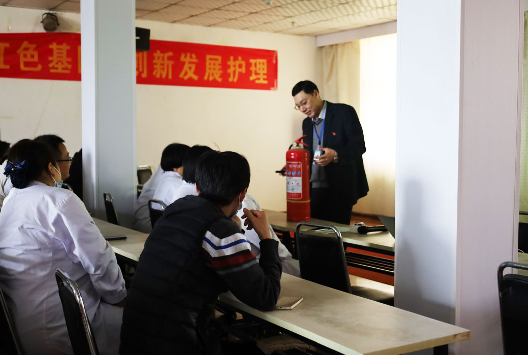 我院举办消防安全专题培训,筑牢医院安全防线