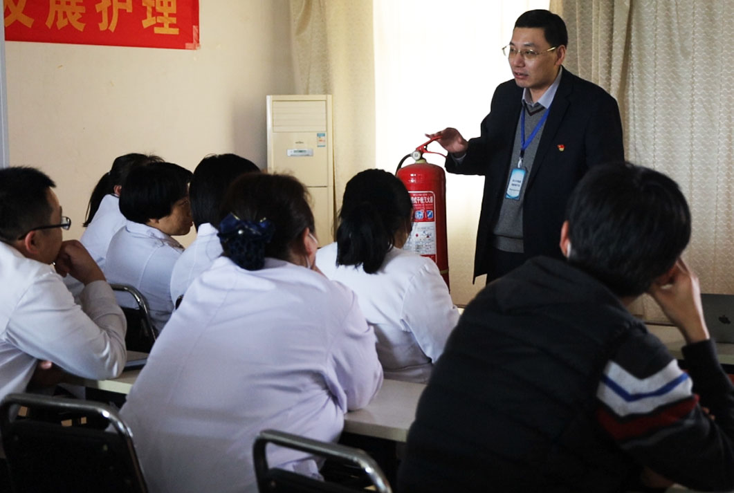 我院举办消防安全专题培训,筑牢医院安全防线